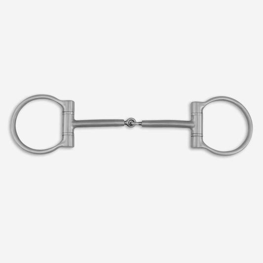 FG D- snaffle, pinchless, curved