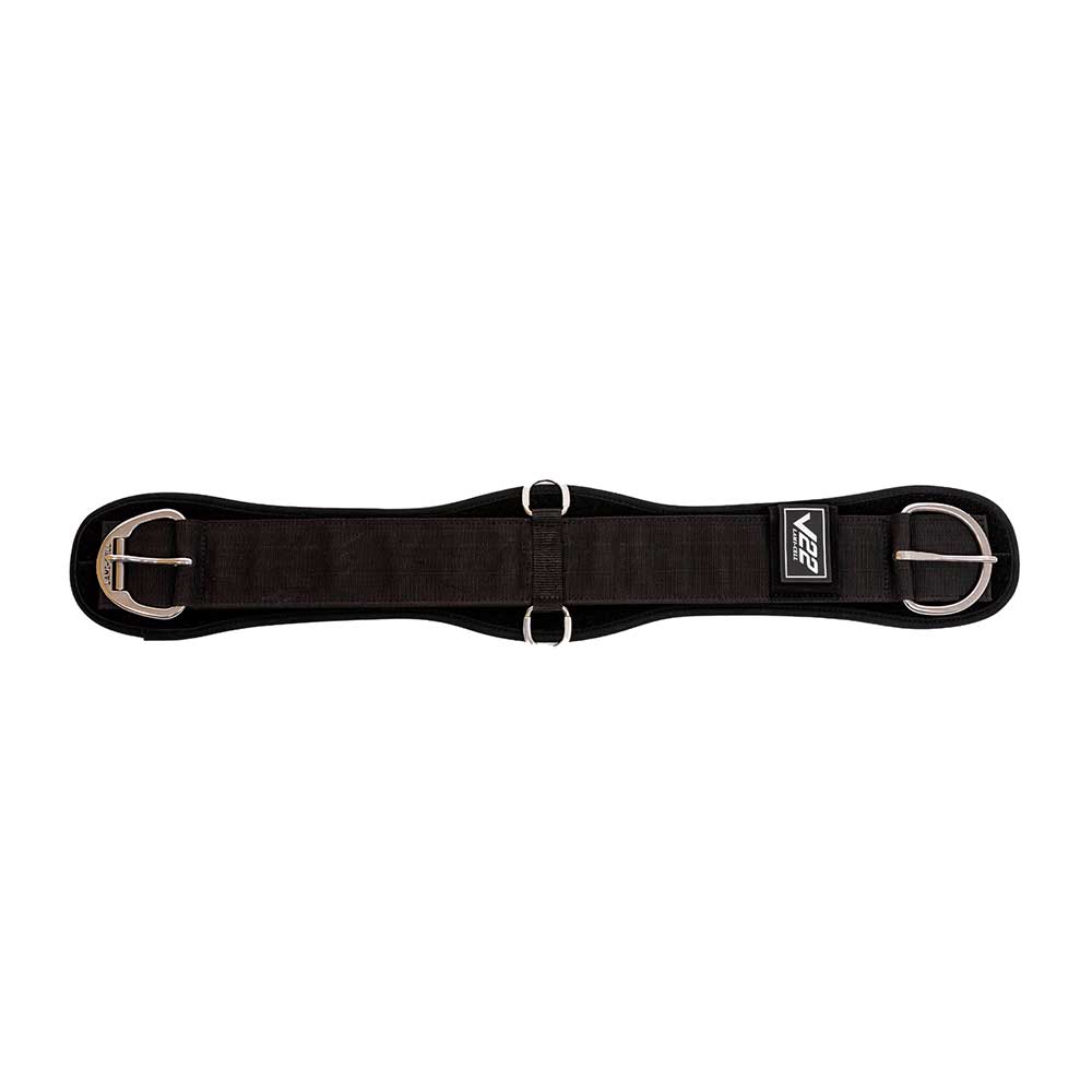 Western girth V22, anatomically shaped, with detachable neoprene.